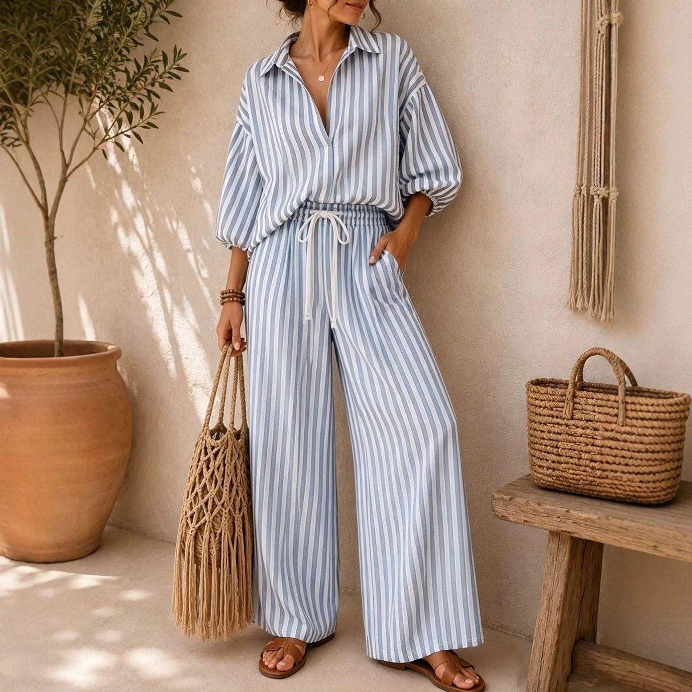 The Hunni Vacay Ready Set - Blue