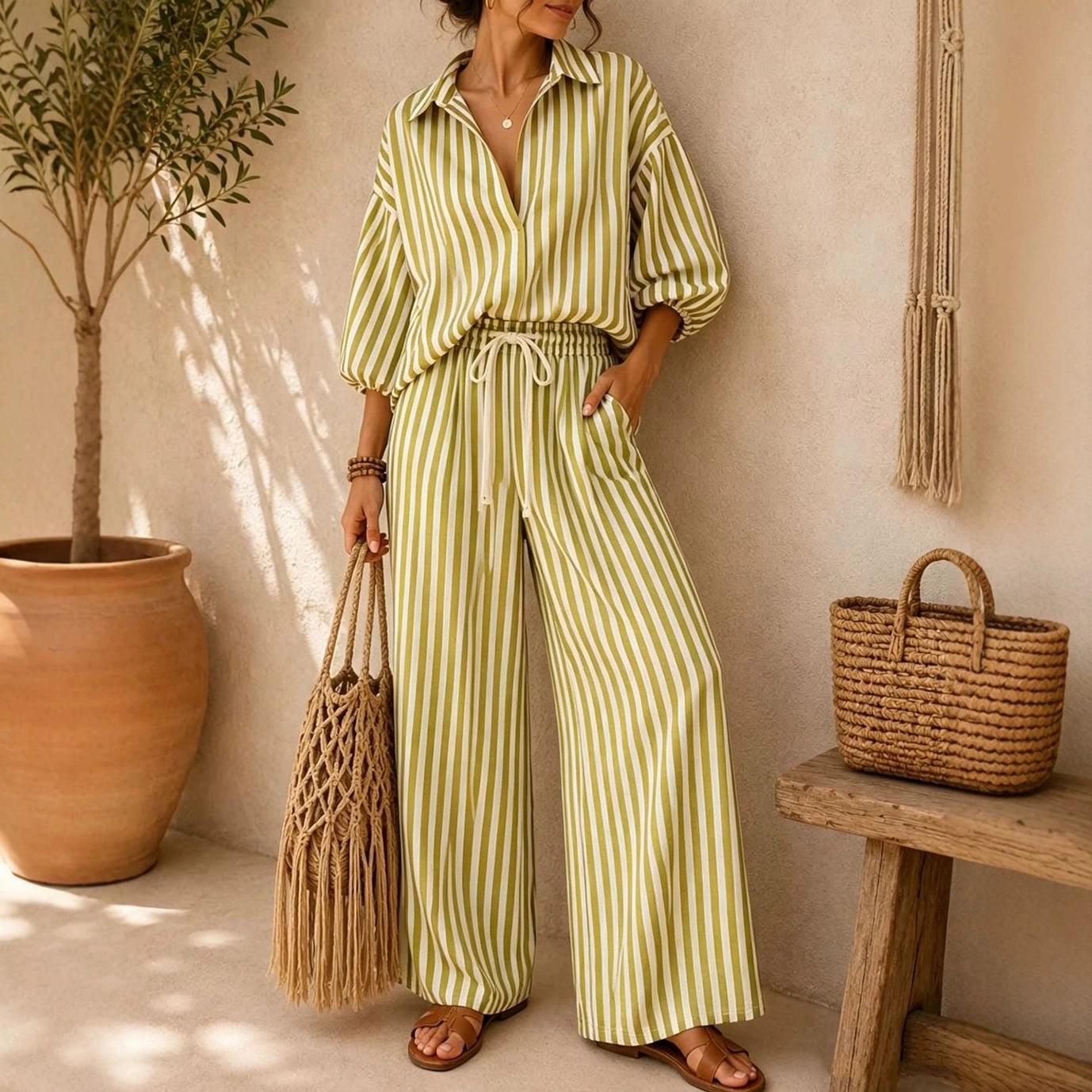 The Hunni Vacay Ready Set - Green
