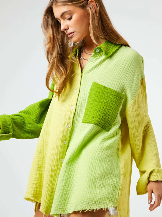 Lime Fringed Hunni