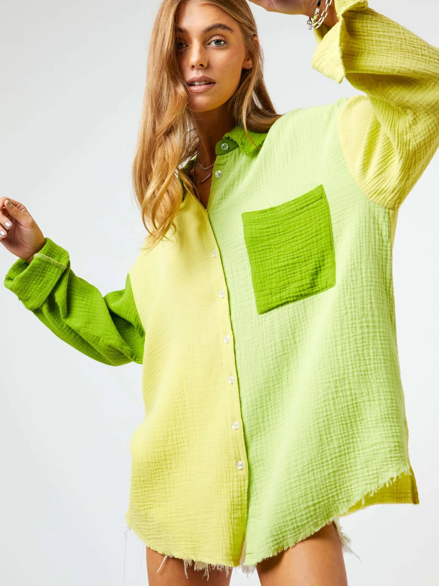 Lime Fringed Hunni